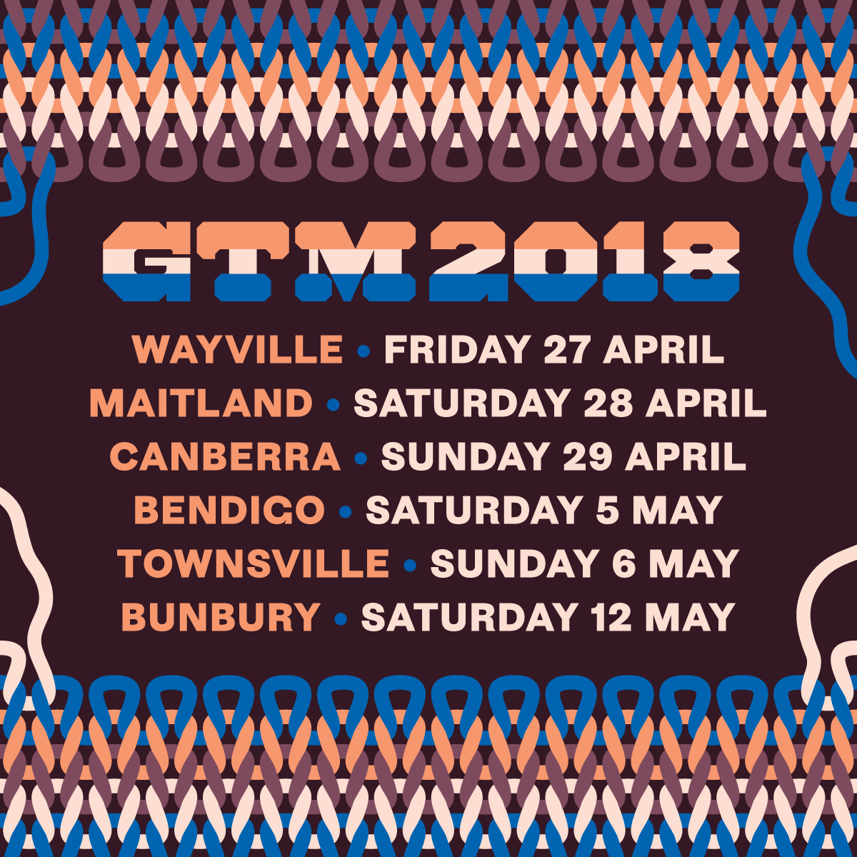 Groovin the Moo Outlines 2018 Festival Dates