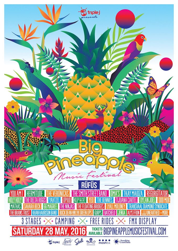 Big Pineapple Festival 2016 Poster