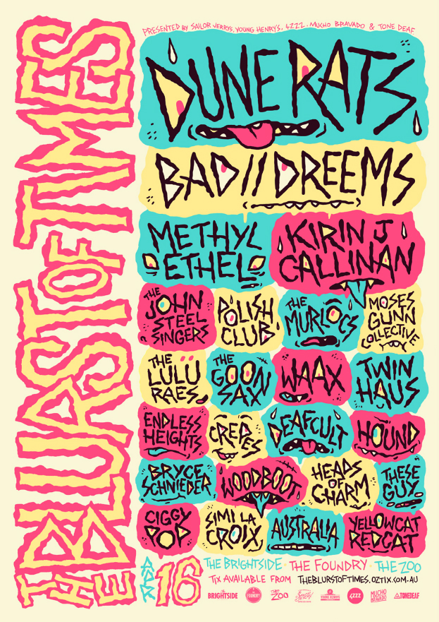 Blurst of TImes 2016 Poster
