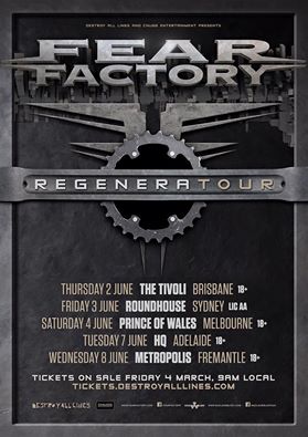 Fear Factory Tour