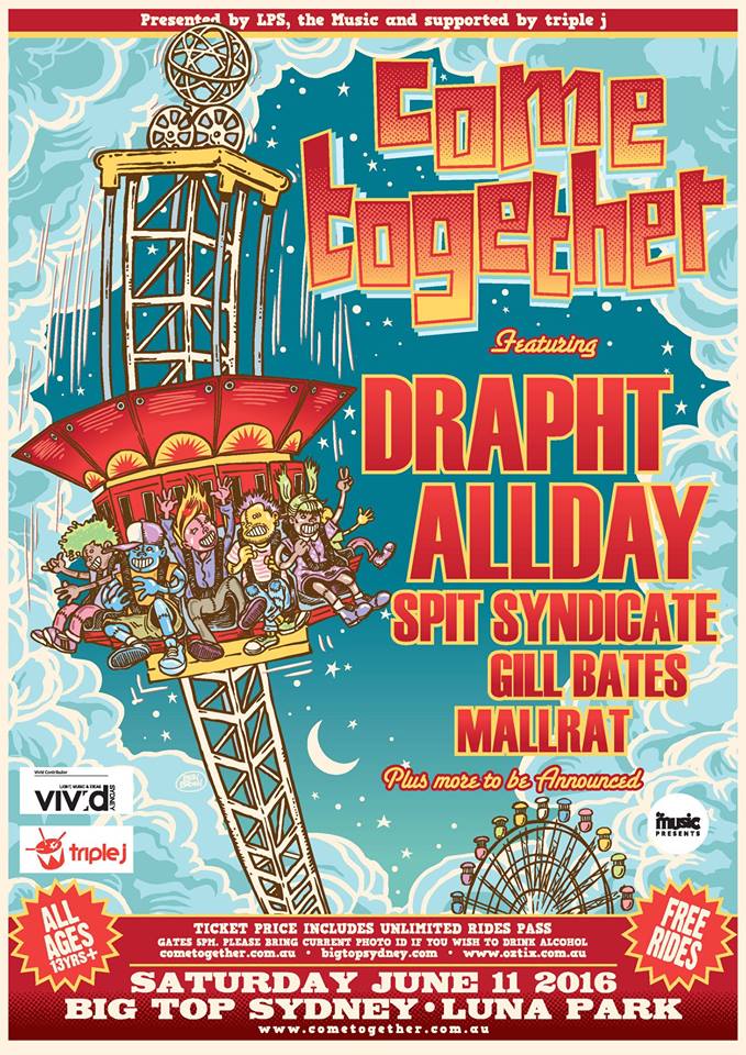 Come Together festival poster