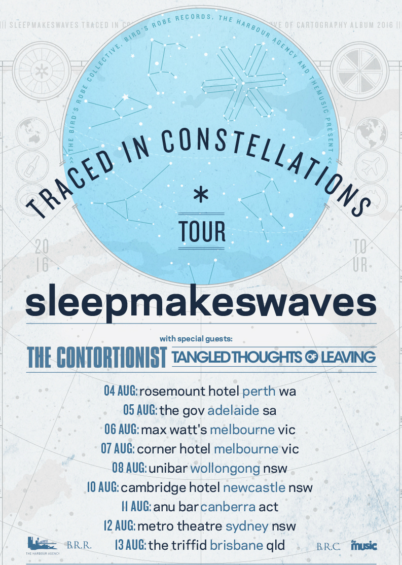 sleepmakeswavestour Press Poster 2016