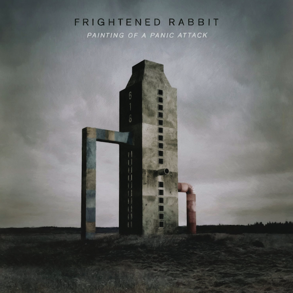 frightened rabbit painting of a panic attack cover art