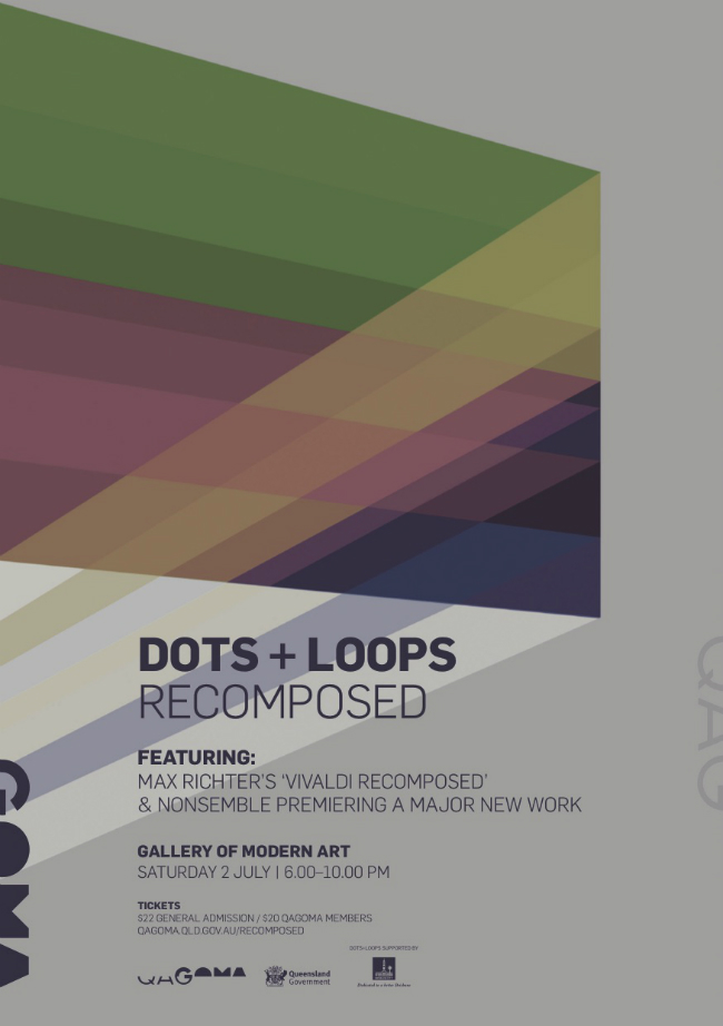 DOTS LOOPS GOMA POSTER