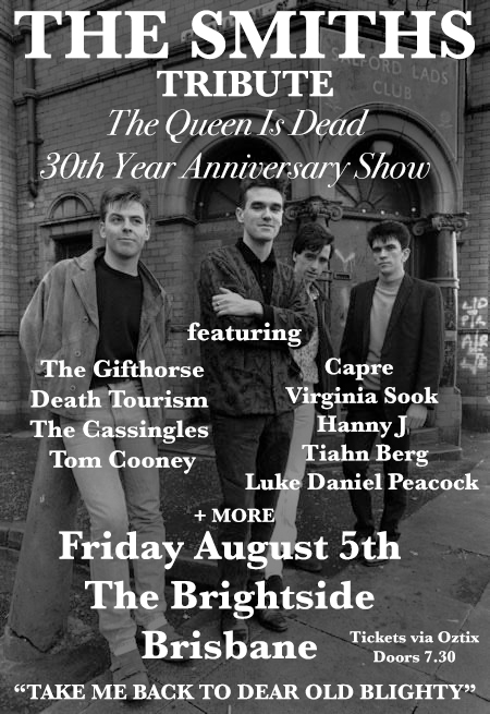 The Smiths Bris Tribute Flyer