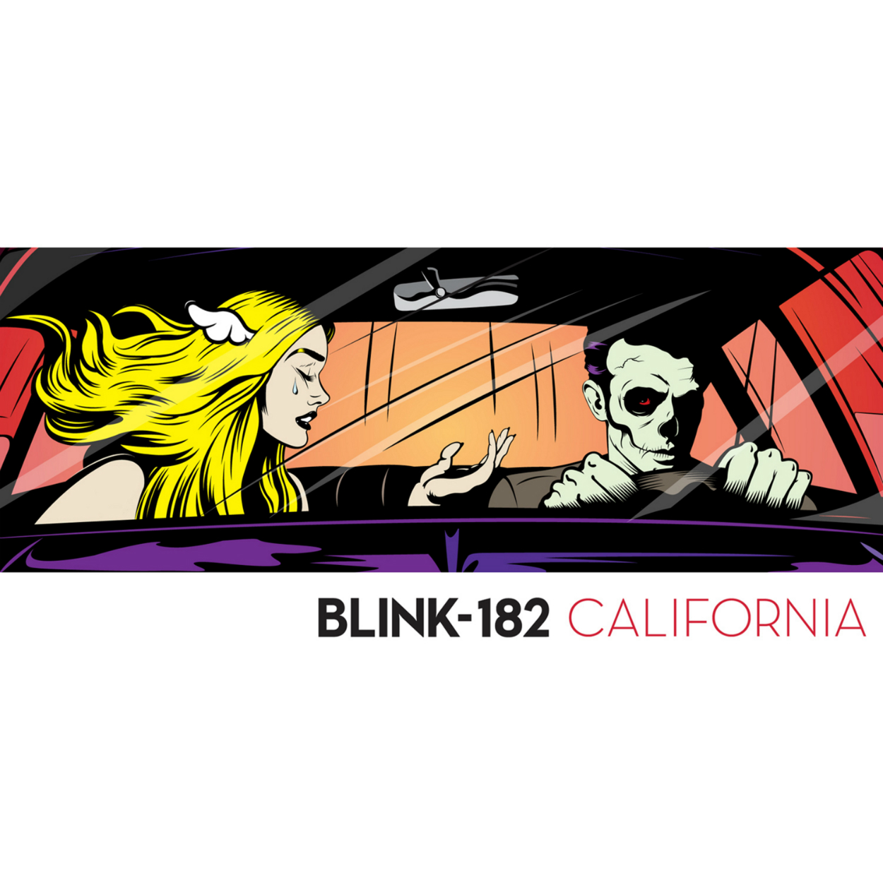 Blink 182 California Artwork Hero