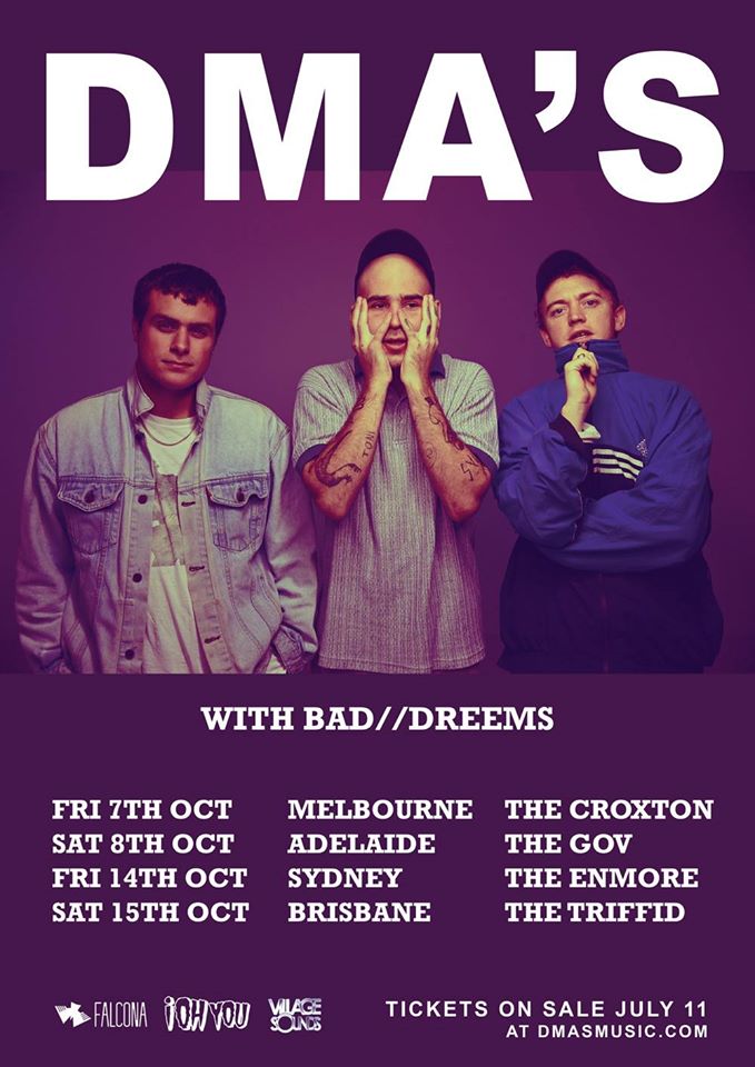 DMAs October Tour Poster