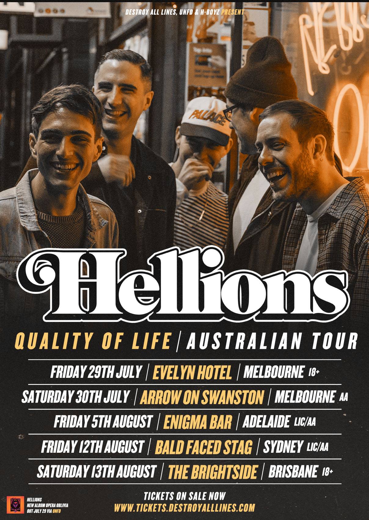 Hellions Quality of life Tour