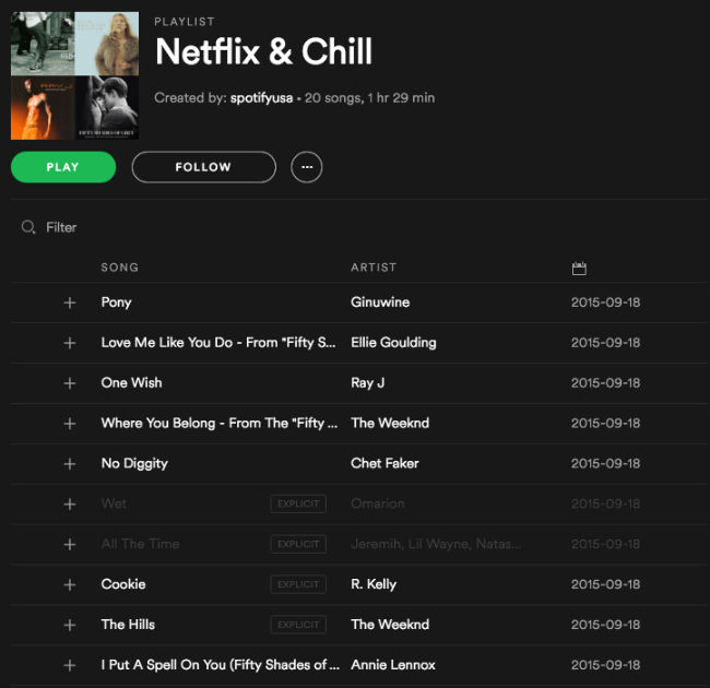 Netflix and chill