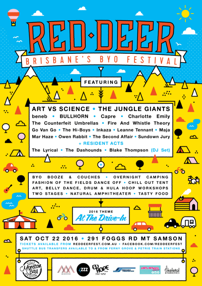 RED DEER Festival 2016 POSTER