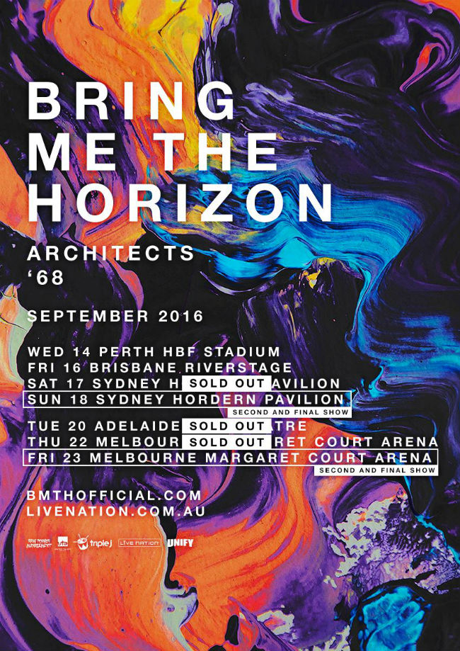 BMTH Tour Poster