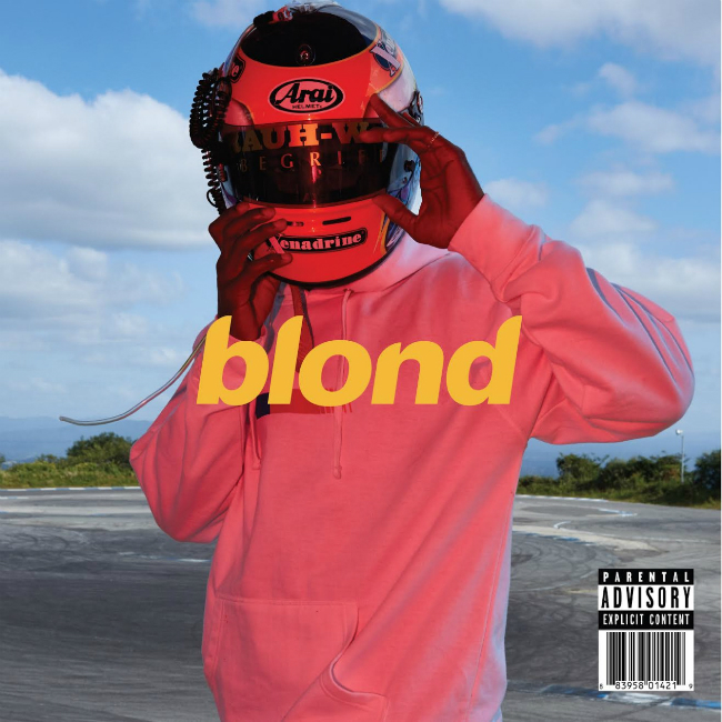 Frank Ocean blonde red album artwork reg