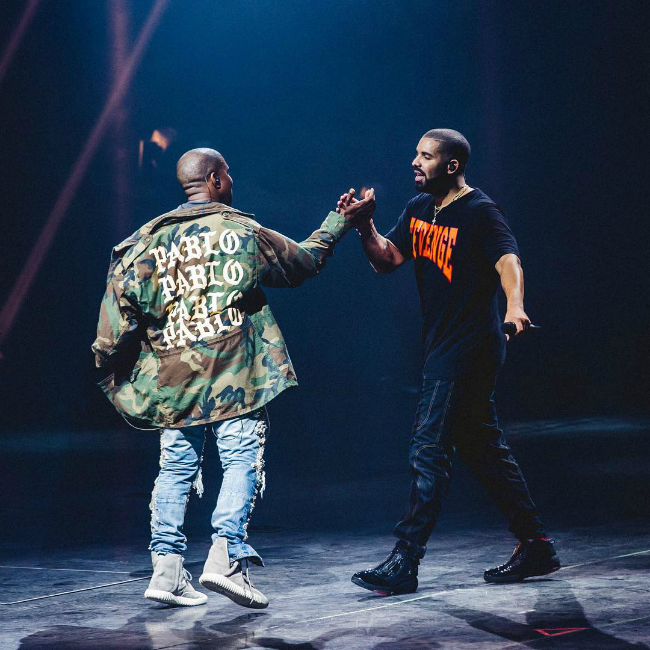 Kanye and Drake OVO fest
