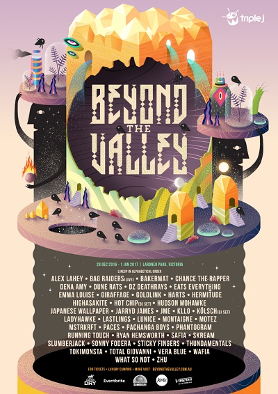 Beyond The Valley 2016 poster