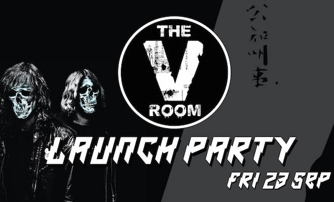 v room press release