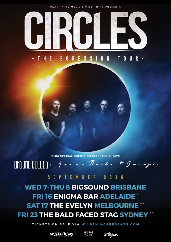 Circles tour poster