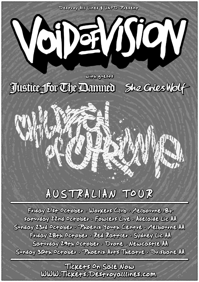 VoV Tour Poster