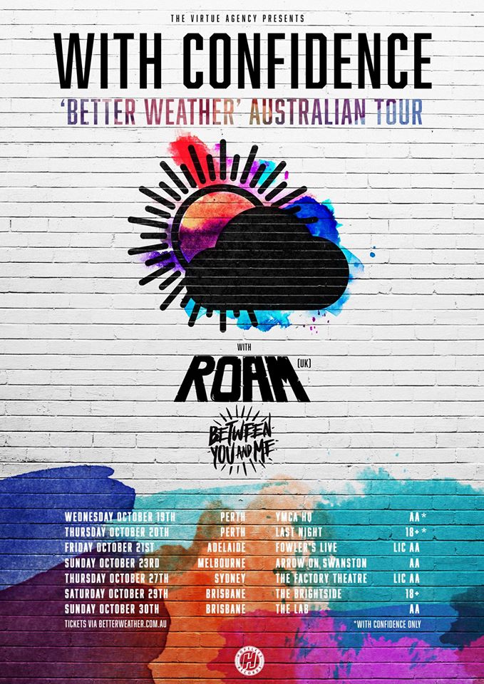 With Confidence Tour Poster