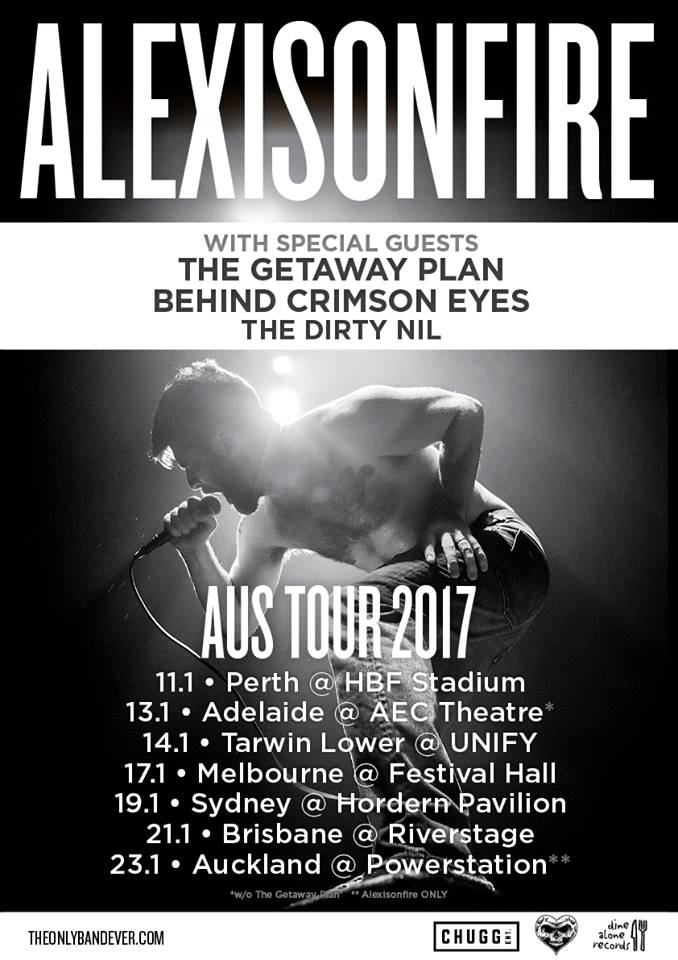 alexisonfire tour poster