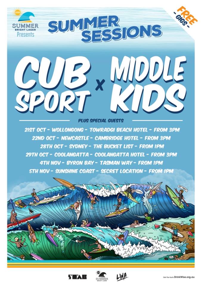 cub sport tour dates