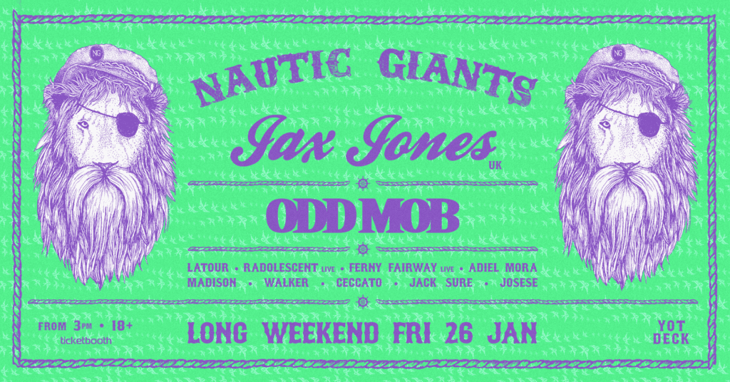 Nautic Giants Returns To The Gold Coast with Jax Jones and Odd Mob